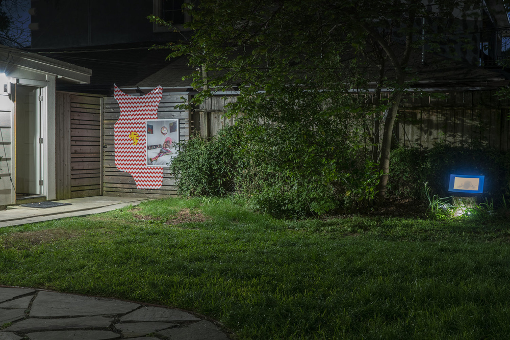 Documentation photograph from Ground, As In, Moonmist, 2019