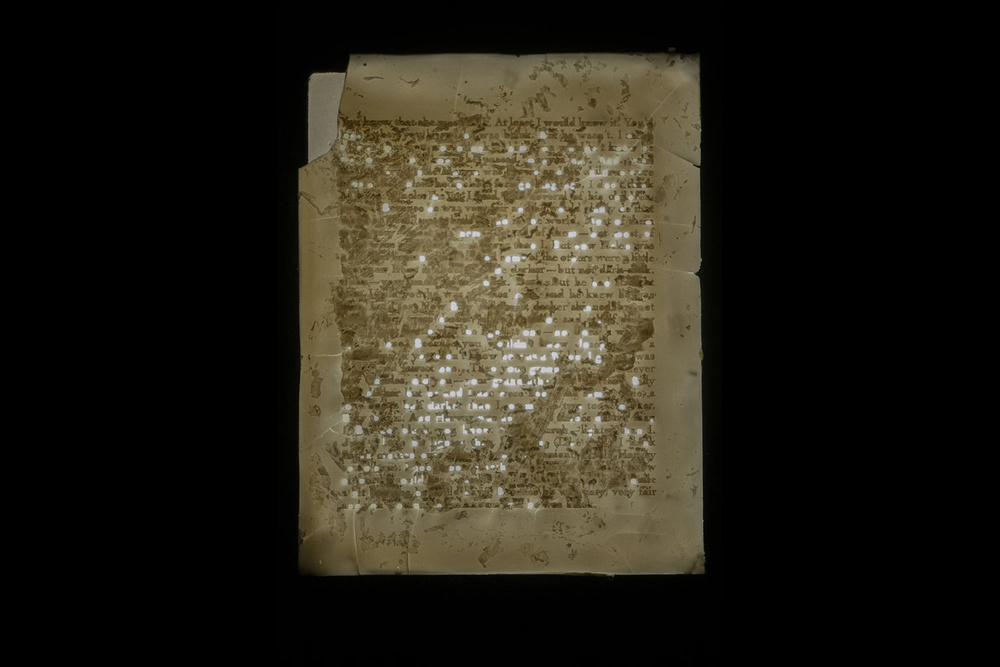 Documentation photograph from Ground, As In, Moonmist, 2019