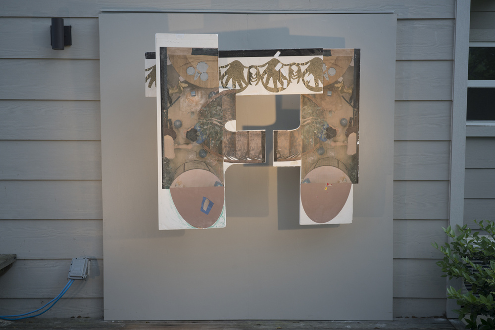 Documentation photograph from Moonmist exhibition, 2018