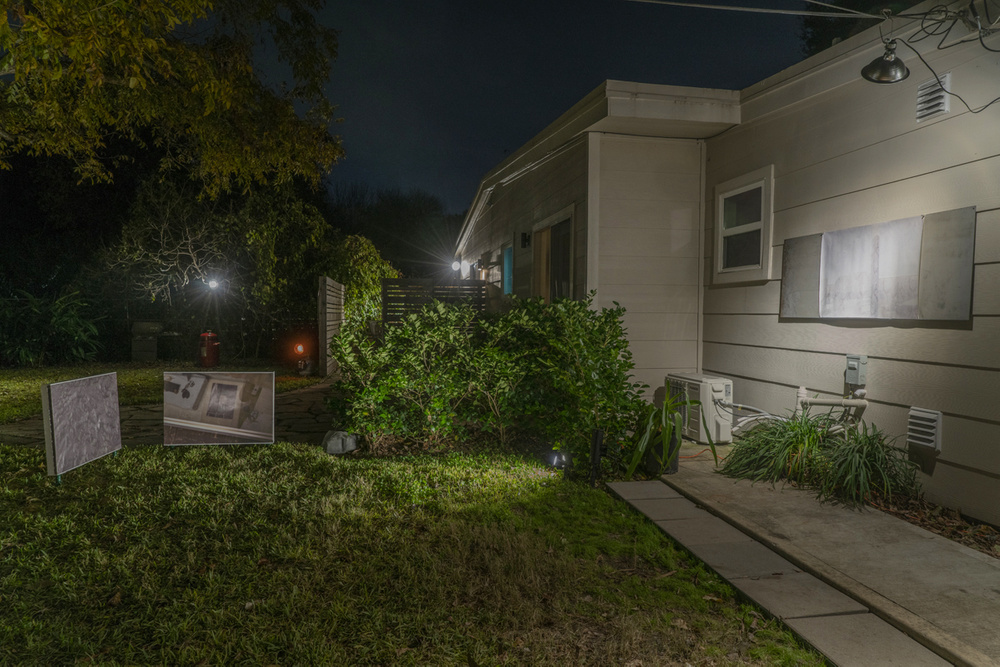 Documentation photograph from Our Going On, Moonmist, 2018