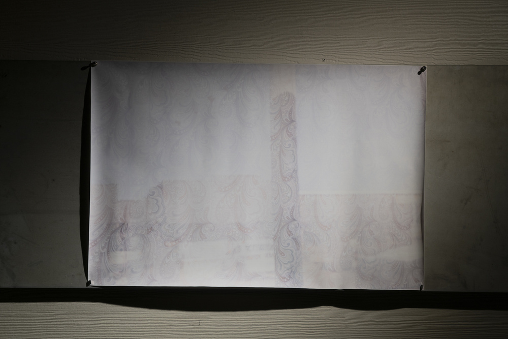 Documentation photograph from Our Going On, Moonmist, 2018