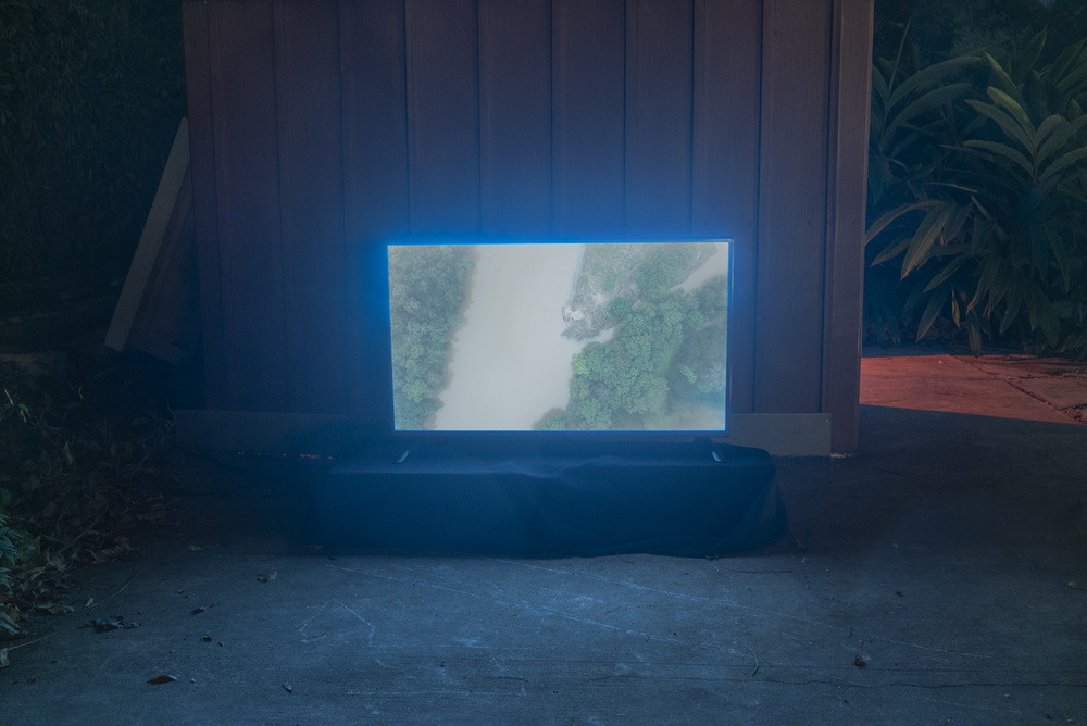 Documentation photograph from Our Going On, Moonmist, 2018