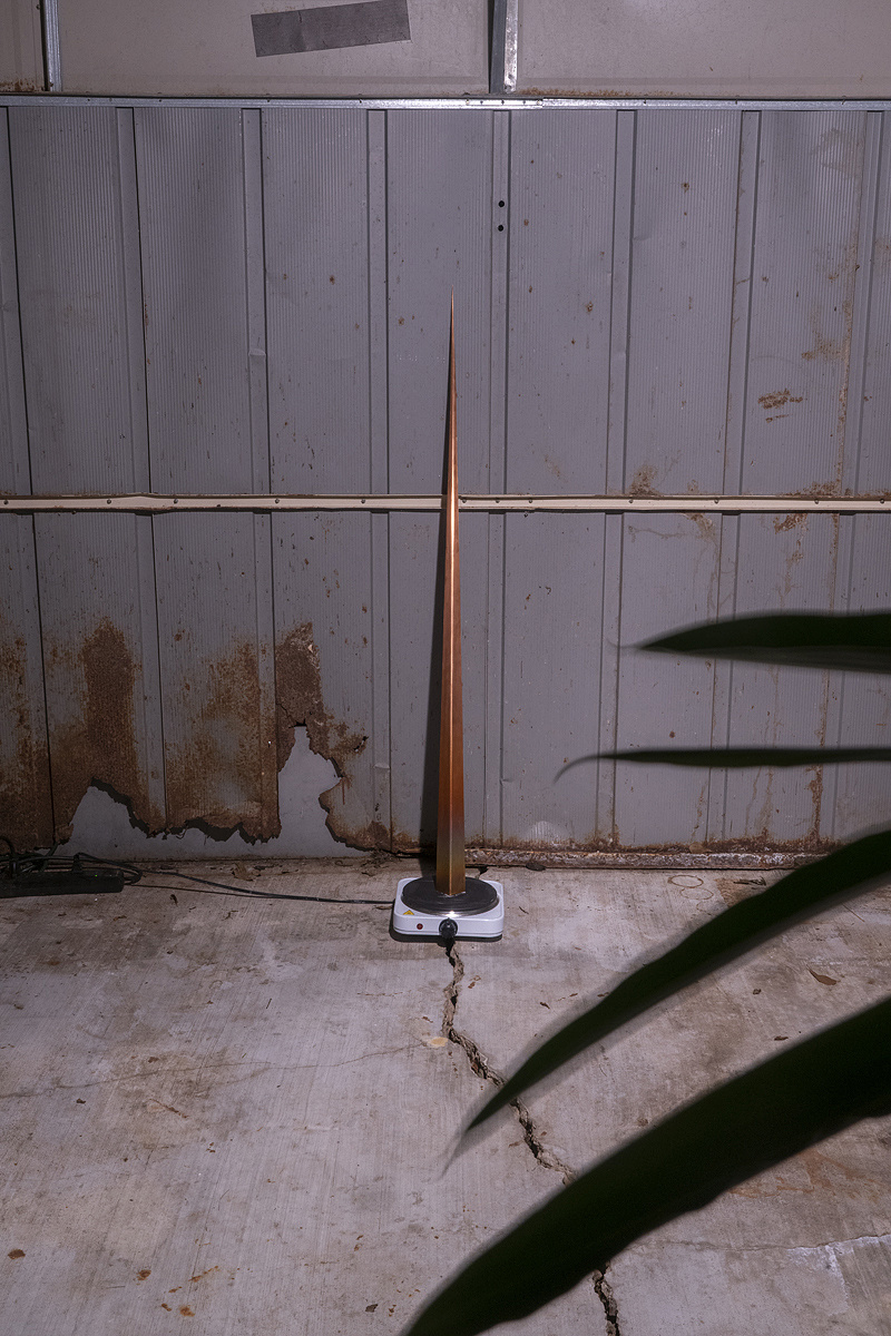 Documentation photograph from Touching Down Lightly, Moonmist, 2019